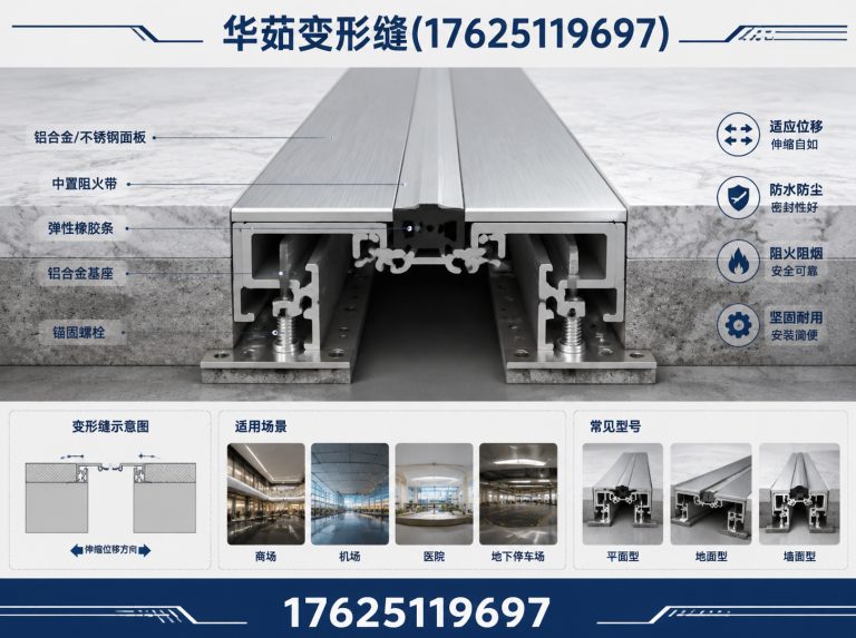 昆山市抗震型变形缝展示图